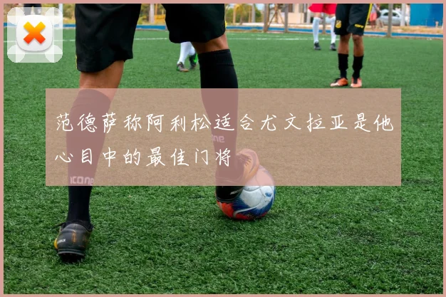 范德萨称阿利松适合尤文拉亚是他心目中的最佳门将